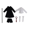 thumbnail image 1 of koolsoo 1/ Figure Blazer Set Tie Accessory Cosplay Gift Compact Stylish Mini Props Cosume Realistic Versatile Toy Belt Socks Black, 1 of 9