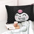 thumbnail image 2 of Kuromi and My Melody Throw Pillow Cover Decoration Pillow Case Cushion for Home Sofa Couch Queen Size 20x30 Inch, 2 of 7