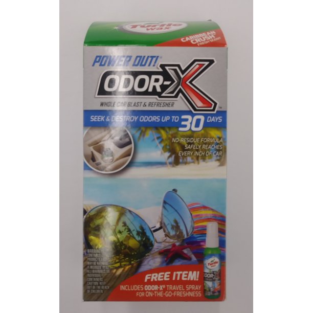 Turtle Wax Odorx Caribbean Crush Travel Spray