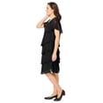 thumbnail image 3 of Woman Within Plus Size Three-Tier Dress, 3 of 4