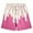 Pink, variant on Boys Summer Casual Baseball Shorts, Ice Cream Print Design, Elastic Waistband with Side Pockets for Outdoor Activities