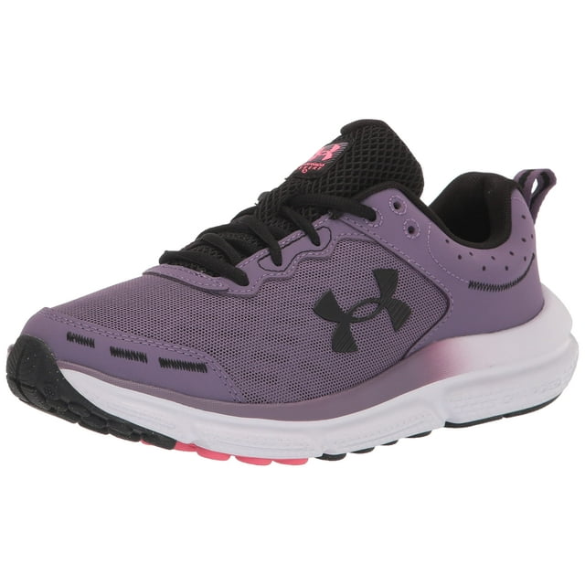Under Armour Chaussure de Course pour Femmes Charged Assert 10, (500) Violet Rétro/violet Rétro/noir, 7.5