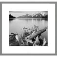 thumbnail image 3 of Global Gallery , Ansel Adams 'Driftwood on shore of Jackson Lake, with Teton Range in background, Grand Teton Nationa, 3 of 5