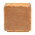 thumbnail image 5 of Pemberly Row Modern Natural Real Burl Wood 1-Drawer Nightstand, 5 of 11