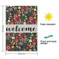 thumbnail image 5 of Spring Summer Multicolored Flower Leaves Garden Flag 28x40 Inch Double Side for Outdoor Courtyard Garden Decor Flowers Welcome Holiday Flag for Outside Decoration, 5 of 6