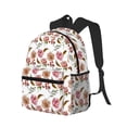 thumbnail image 2 of Haiem Rose Flowers Lightweight Backpack for School, Classic Basic Water Resistant Casual Daypack for Travel with Bottle Side Pockets, 2 of 8