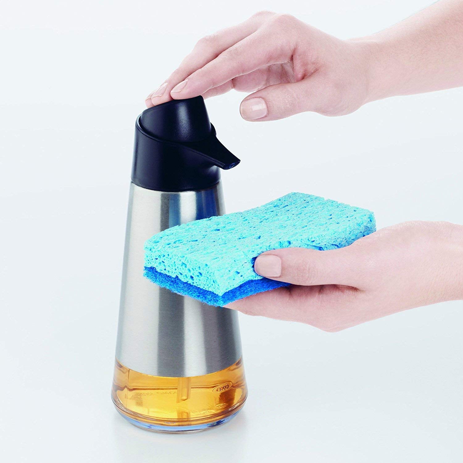 Oxo Good Grips Soap Dispenser 12oz White Plastic 