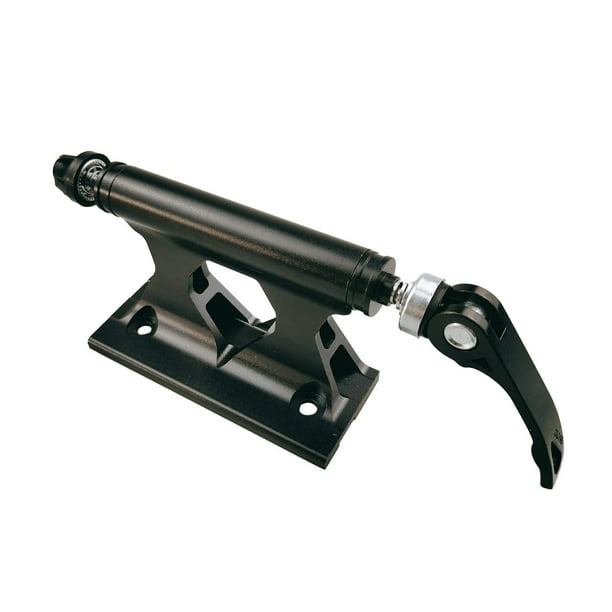 Soporte de montaje de horquilla de bloque de bicicleta ligero para almacenamiento de bicicletas MTB Horquilla delantera fija Negro