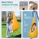thumbnail image 2 of Asiento Columpio Cápsula para Niños OUTREE Hamaca Infantil de Algodón Amarillo, 2 of 7