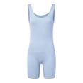 thumbnail image 5 of Cathalem Womens Rompers Wide Leg Jumpsuits Bodysuits Summer Outfits,Light Blue M, 5 of 5