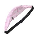 thumbnail image 4 of Bolso de cintura estampado colorido en 3D con forma de almohada, bolsillos para mujer, cinturón de cadera, billetera, viaje, senderismo, 4 of 5