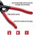 thumbnail image 4 of SPEEDWOX Tile Nippers Mosaic Glass Cutter Pliers 8" High Strength Tungsten Carbide Scoring Wheels for Quickly Cutting Porcelain Ceramic Mirror Professional Score Tile Working Tool Heavy Duty, 4 of 6
