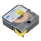 thumbnail image 2 of Cinta de etiquetas para máquina MAX Line LM 380E LM 390A LM 370A LM 380A LM 380EZ Cinta de etiquetas autoadhesiva amarilla de 12 mm y 26,2 pies con carcasa, 2 of 14