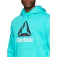 thumbnail image 2 of Reebok Men's and Big Men's Active Delta Fleece Hoodie, up to Size 3XL, 2 of 4