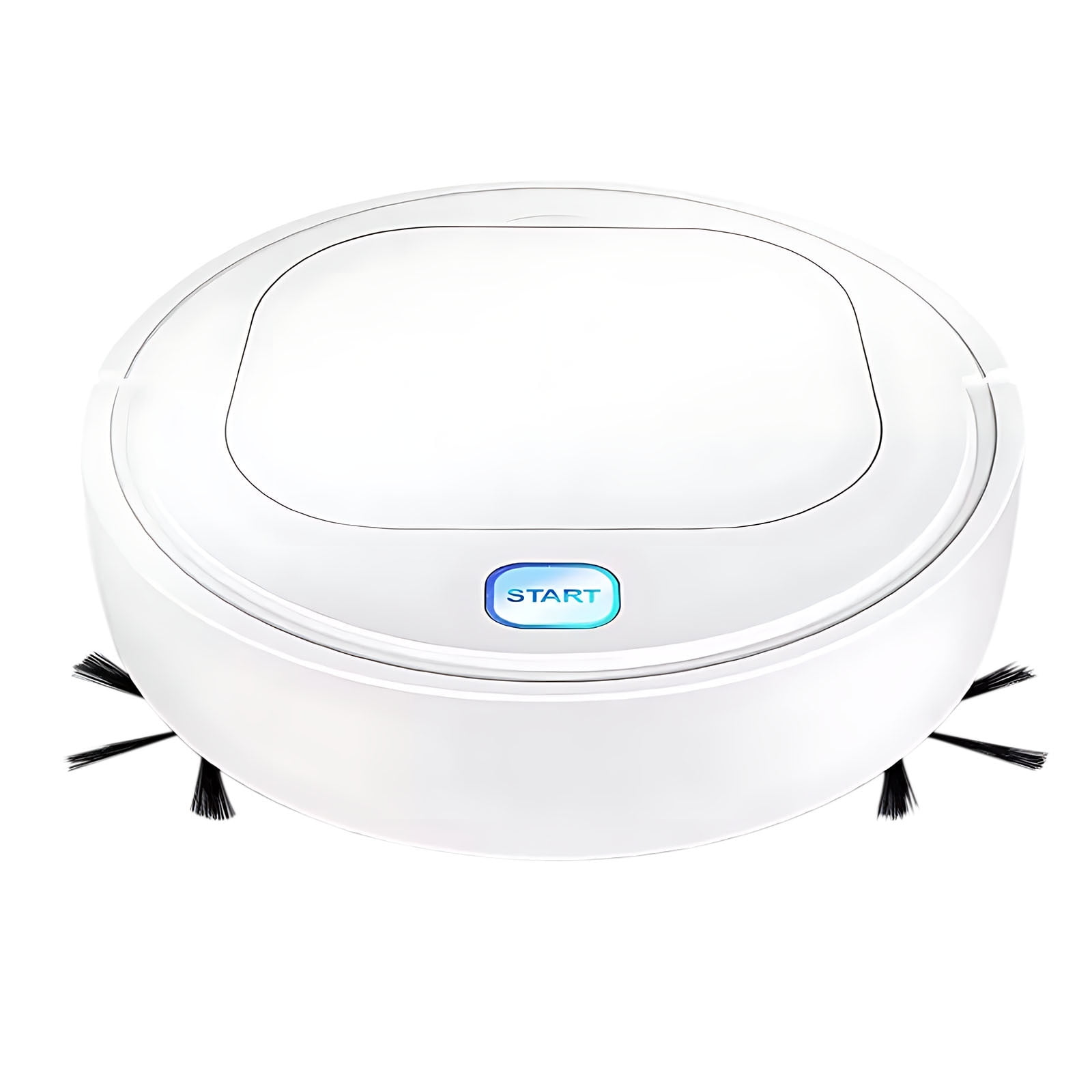 3-in-1 Robot Vacuum Cleaner with Mop - 1200Pa Suction, 90-Minute Battery, Low Noise for Hardwood/Carpet