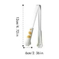 thumbnail image 3 of Stainless Steel Cat Paw Tongs Kitchen Claws Cooking Clamps Heat-Resistant Non-Slip Grip, 3 of 3