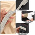 thumbnail image 6 of Room Decor Crystal Rhinestone Diamond Ribbon Self Adhesive Sticker DIY Car Decoration Glitter Rhinestones Gemss Stickers Crafts Decorations For Home Bedroom White, 6 of 8