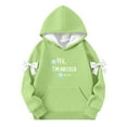 thumbnail image 1 of Bows pour Filles, Haut à Manches Longues Col Rond pour Garçons et Filles, Sweat à Capuche pour Enfants, 1 of 6