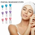 thumbnail image 4 of YUEYAN 3 Cups AntiCellulite Facial Massage Cupping Set Glass Silicone NEW, 4 of 8