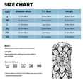 thumbnail image 5 of Lsque Mandala Floral Line Art Print Men's Cotton Blend Sleeveless Muscle Shirts (S-3XL)- Moisture Wicking, Odor Protection, UPF 30+,XX-Large, 5 of 8