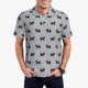 thumbnail image 1 of Balery Polka Dot Christmas Dog Camisa Polo de Hombre con Estampado, de Manga Corta y Tejido Medio, Camisa Tipo Golf Polo-XX-Large, 1 of 6