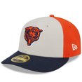Men's New Era Cream/Navy Chicago Bears 2023 Sideline Historic Low