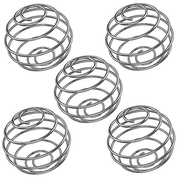 5pcs 304 Stainless Steel Shaker Ball,whisk Ball, Milkshake Protein Ball Bottle Cup Blend Shaker Bottle