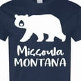 thumbnail image 4 of Inktastic Missoula, Montana White Bear Silhouette T-Shirt, 4 of 5