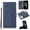 Darkblue, variant on Case for iPhone 13 2021, 2-in-1 Magnetic Detachable Wallet Folio Vegan PU Leather Protective Card/Cash Slot Folding Stand Cover with Hand Rope for iPhone 13 5G 6.1" 2021, Darkblue