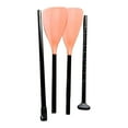 thumbnail image 1 of Lipstore Pagaie de Kayak Bateau Rame Réglable Arbre en Alliage d'Aluminium Bateau Pagaie Kayak Rames pour Orange, 1 of 8