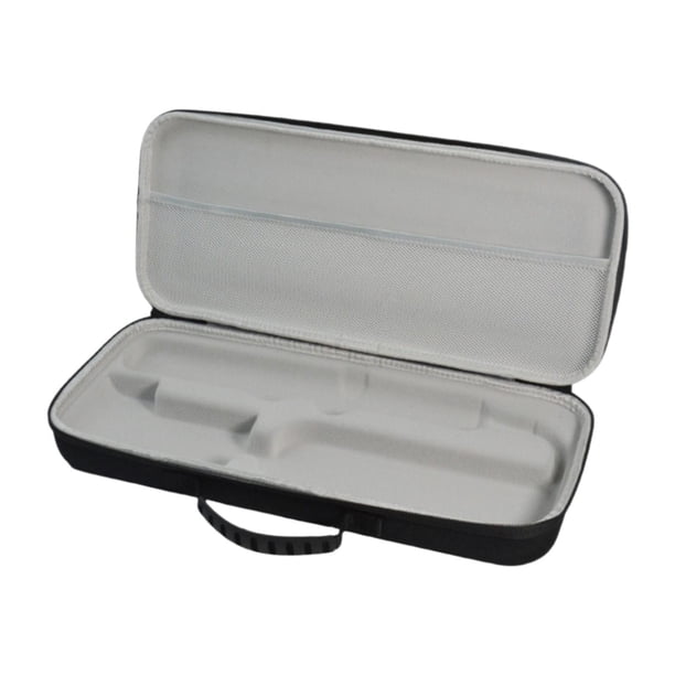Bolsa organizadora para alisar el cabello Bolsa de viaje para accesorios para el cabello Estuche rígido compacto y sencillo para accesorios de cuidado