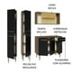 thumbnail image 4 of Madesa Gabinete de Cocina Integral Compacta 169 cm Emilly Rústico/Negro 09, 4 of 9