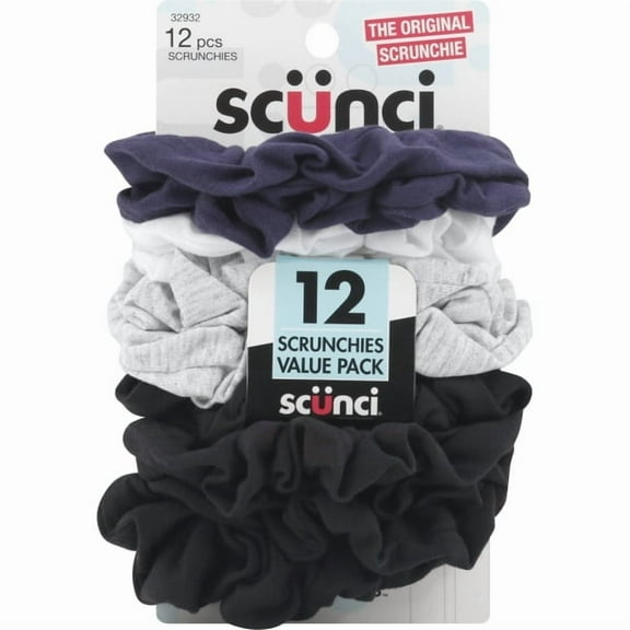 Conair Scunci Interlock Twisters, 12 Pack
