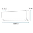 thumbnail image 4 of Aire Acondicionado Mini Split Inverter Solo Frío 220 V 1 Tonelada (12,000 BTU) Blanco Mabe - MMI12CDBWCA32M1, 4 of 4