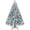 Green, variant on Yaheetech 6ft Flocked Artificial Christmas Tree with 250 Multicolored LED Lights, Lake Blue Gradient