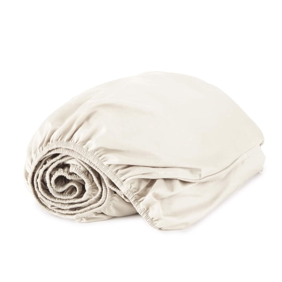 Whisper Organics 500 TC Sateen Fitted Sheet