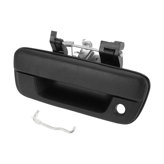 Unique Bargains Tailgate Handle Bezel for Chevrolet Colorado Durable Exterior Tailgate Door Handle Black with Key Hole 1 Pc for GMC Canyon