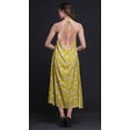thumbnail image 3 of Bimba Floral Causal Long Dos Nu Licol Robe Femmes Imprimé BeachDress-Medium, 3 of 6
