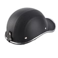 thumbnail image 4 of Casco de motocicleta de media cara, casco de béisbol con correa ajustable, protección para la cabeza, casco de seguridad a prueba de viento, 4 of 5