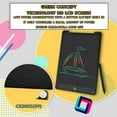 thumbnail image 3 of Amdohai LCD Writing Tablet 12 Inch Color Screen with Stylus Drawing Writing Taking Notes Leaving, 3 of 8
