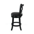 thumbnail image 4 of Boraam Florence Counter Height Swivel Counter Stool - Black Sandthru Finish, 4 of 8
