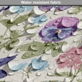 thumbnail image 5 of Floral Dog Crate Cover, Vintage Butterfly Meadow Flowers Pansy Flower on Muted Tone Backdrop, Easy to Use Pet Kennel Cover for Dogs, 35" x 23" x 27", Pale Tan and Multicolor, by Ambesonne, 5 of 6