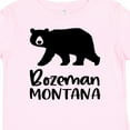 thumbnail image 4 of Inktastic Bozeman, Montana Black Bear Silhouette Boys or Girls Baby T-Shirt, 4 of 5