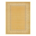 thumbnail image 3 of Unique Loom Williamsburg Collection Area Rug - Allover (9' x 12' Rectangle Yellow/Gray), 3 of 7