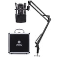 thumbnail image 1 of Micrófono Condensador AKG P220 con Soporte y Filtro Antipop, 1 of 9