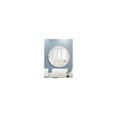 thumbnail image 5 of Elegant Decor Metal frame round mirror 42 inch in White, 5 of 9