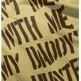 thumbnail image 5 of Funny Don't Mess with Me Daddy Hunts Youth T Shirt Tee Girls Infant Toddler Brisco Brands 12M, 5 of 6