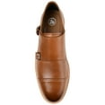 thumbnail image 4 of Thomas & Vine Mens Thatcher Double Monk Strap Cap Toe Dress Shoe, 4 of 9