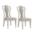 thumbnail image 1 of Magnolia Manor White Splat Back Uph Side Chair (RTA)-Set of 2, 1 of 8