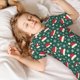 thumbnail image 5 of Balery Santa Hat Joy Green Festive Conjunto de Pijama Infantil de Manga Corta con Estampado – Ropa de Dormir de Algodón Suave-Large, 5 of 6